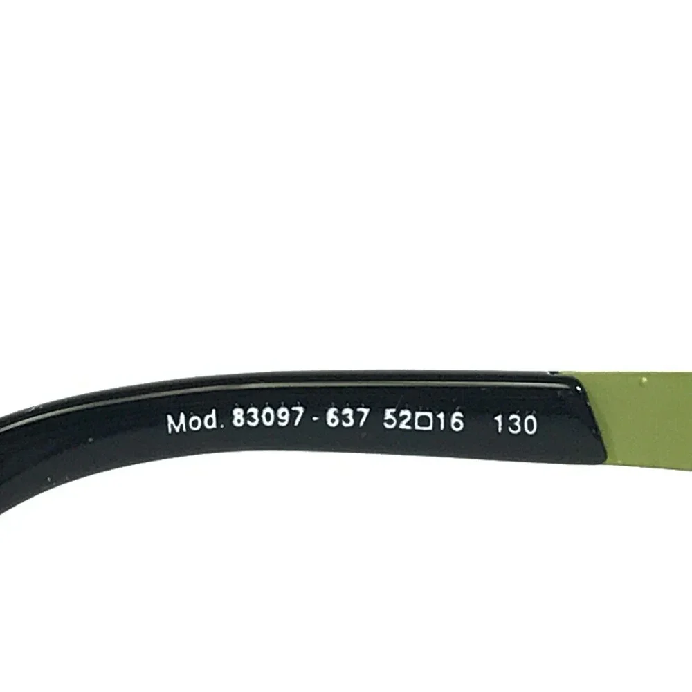 Joop! Eyeglasses Frames MOD.83097-637 Black Green Silver Rectangular 52-16-130